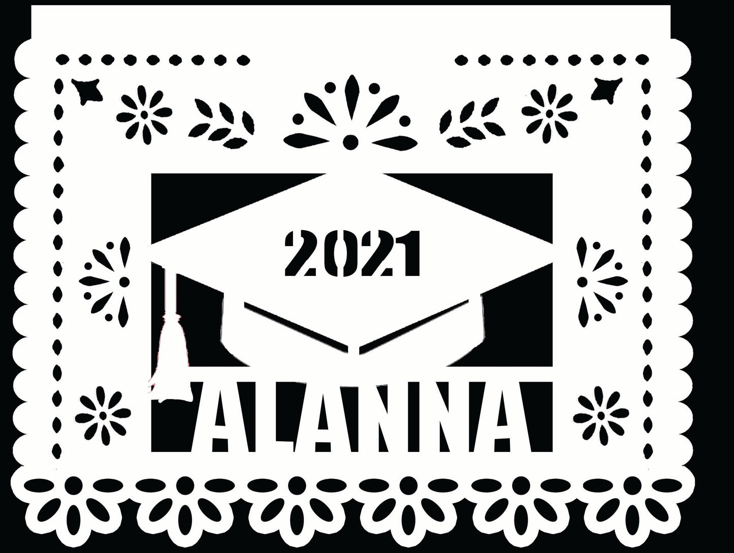 Graduation-Papel Picado Personalized