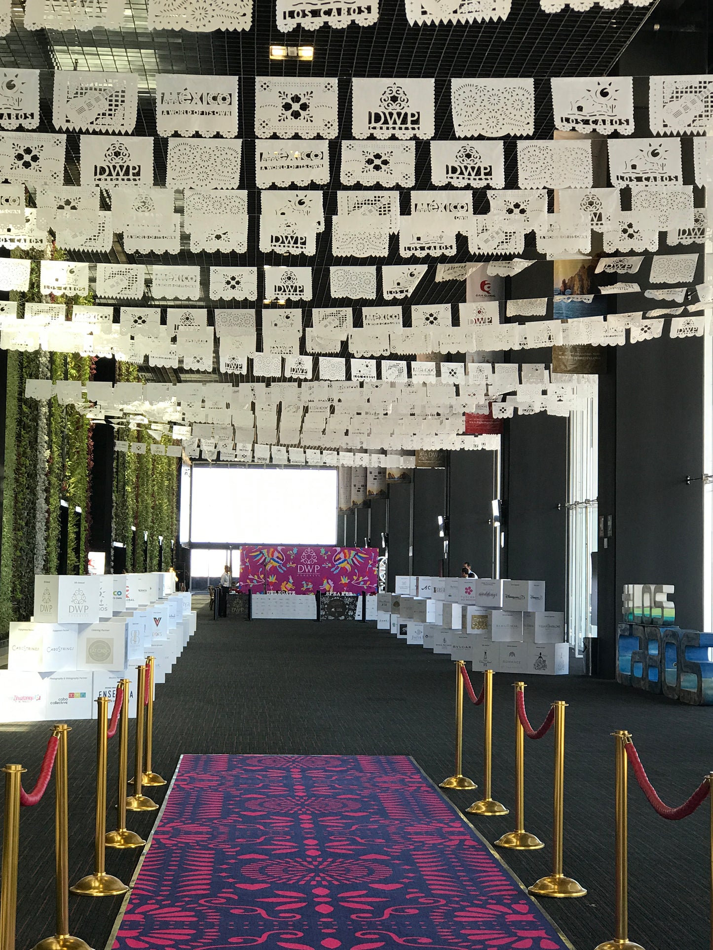 Reserved for United Talent - 5 Logo Papel Picado Garlands (100 feet total) AND 72 banderitas (5"x7") with logo