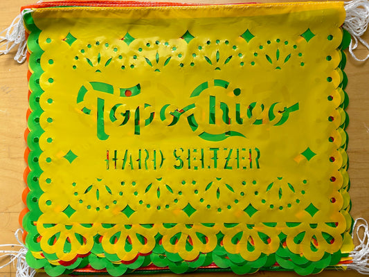 Your Brand LOGO on Papel Picado (20 GARLANDS)