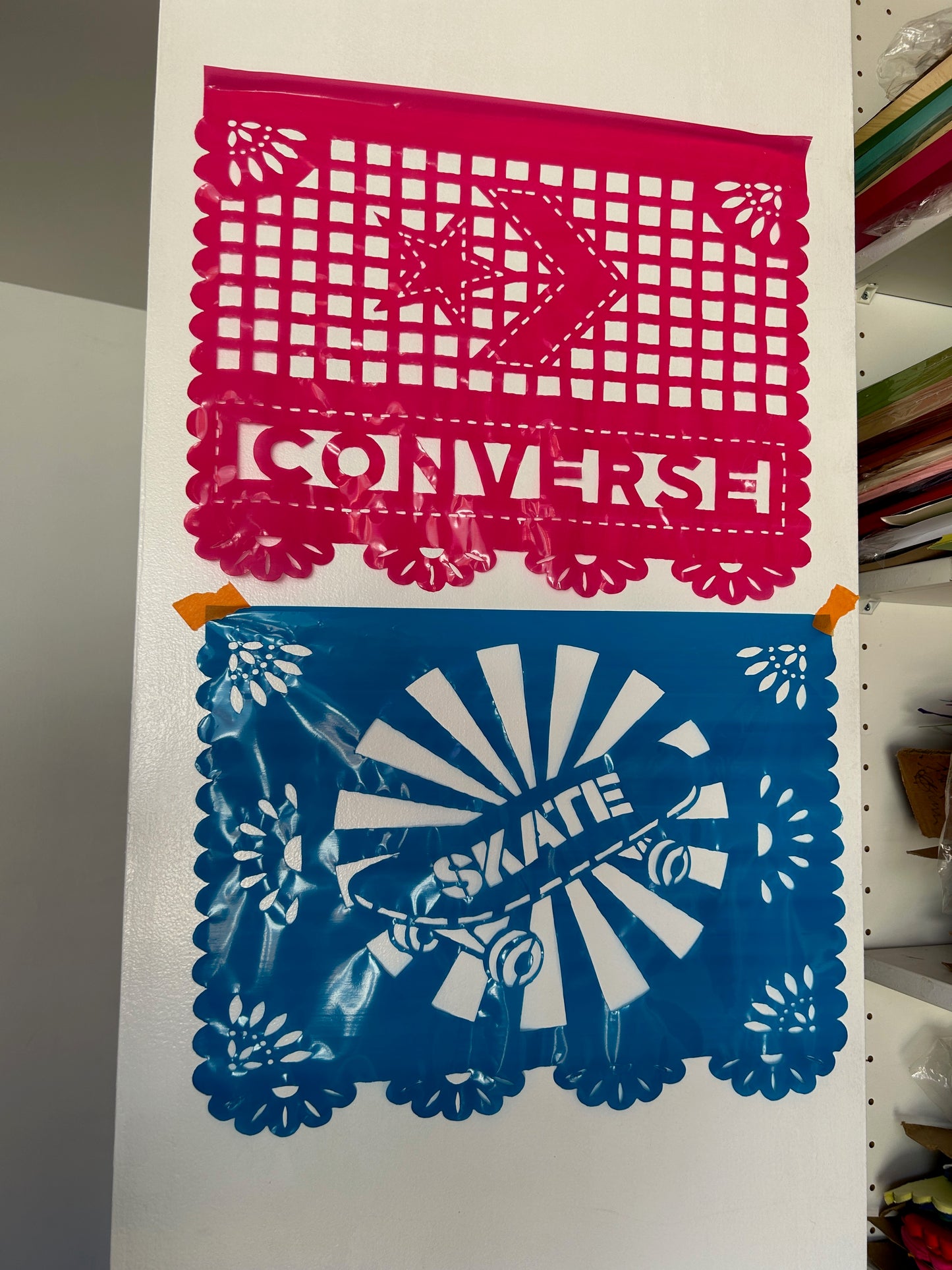 Brand Activation-Your LOGO on Papel Picado (20 GARLANDS)