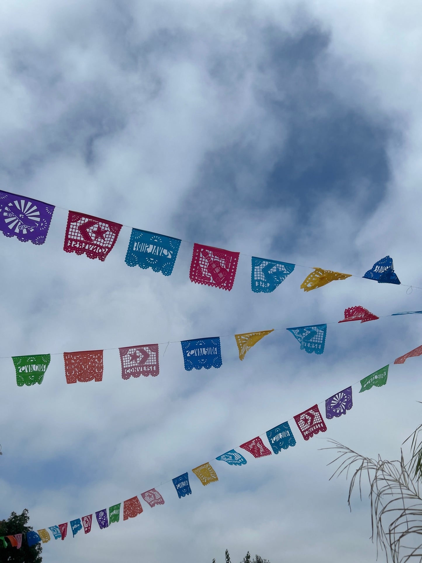 Brand Activation-Your LOGO on Papel Picado (20 GARLANDS)