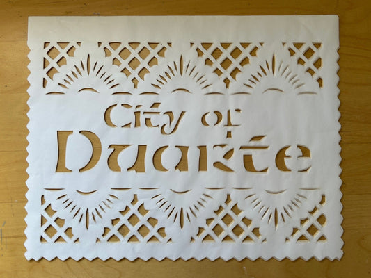 Your City LOGO on Papel Picado (10 GARLANDS)