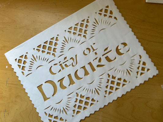 Your City LOGO on Papel Picado (10 GARLANDS)