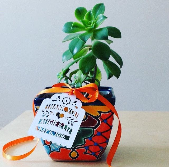 Muchas Gracias-Laser Cut Tags-Personalized