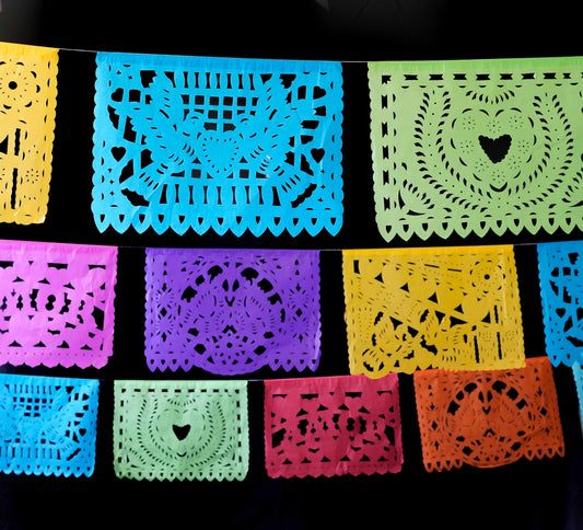 Wedding Amor-Papel Picado-Multi Color