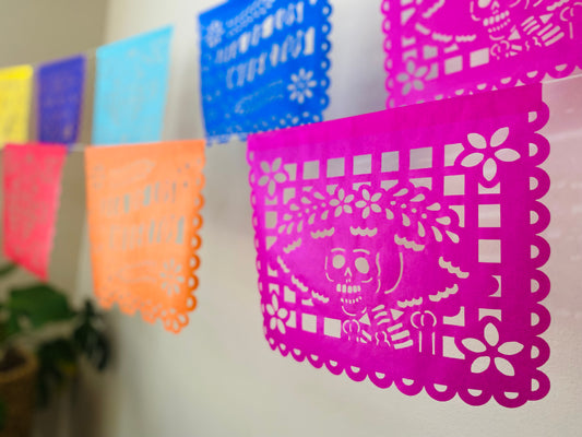 Papel Picado - Dia de Los Muertos
