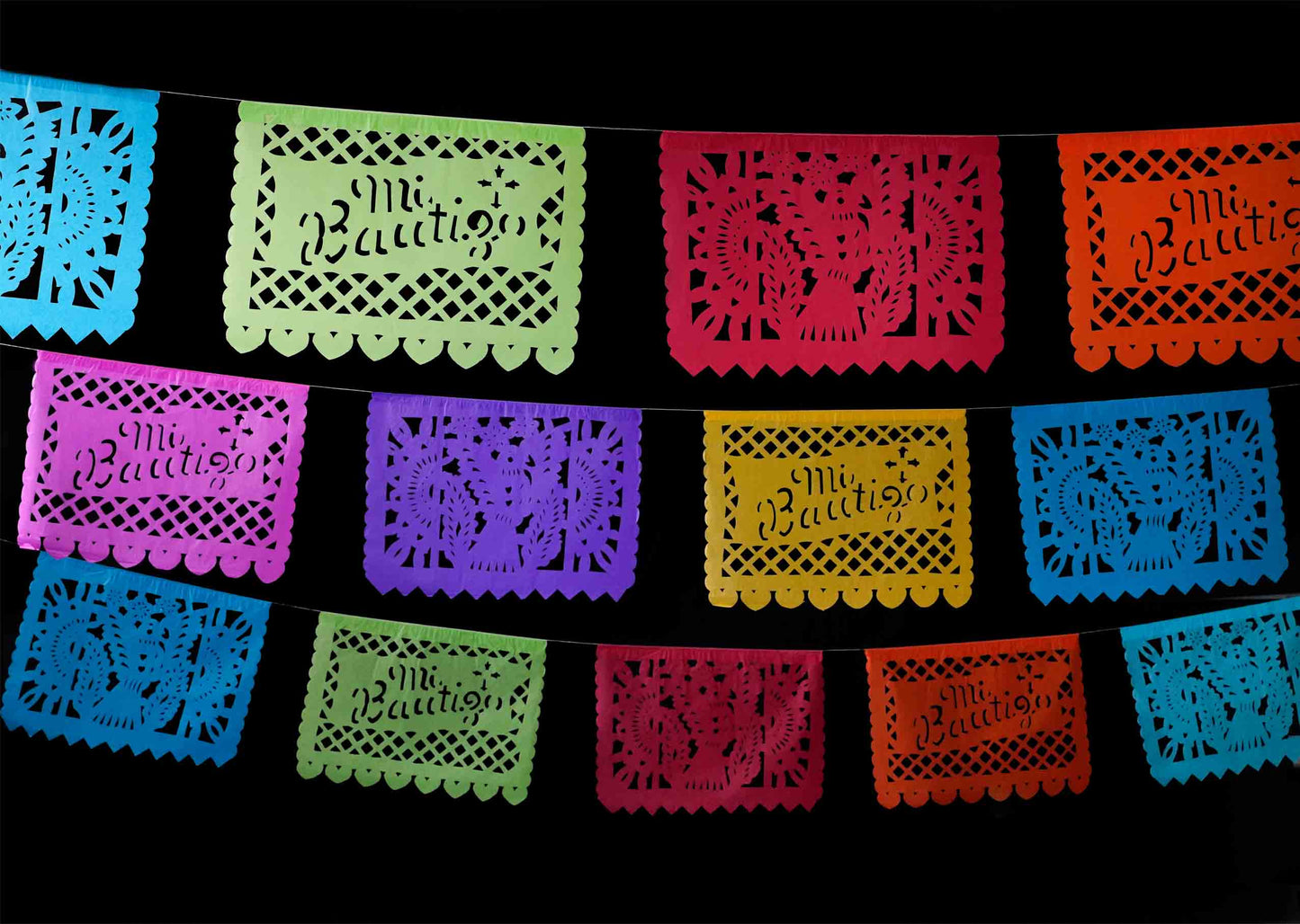 Mi Bautizo - Papel Picado