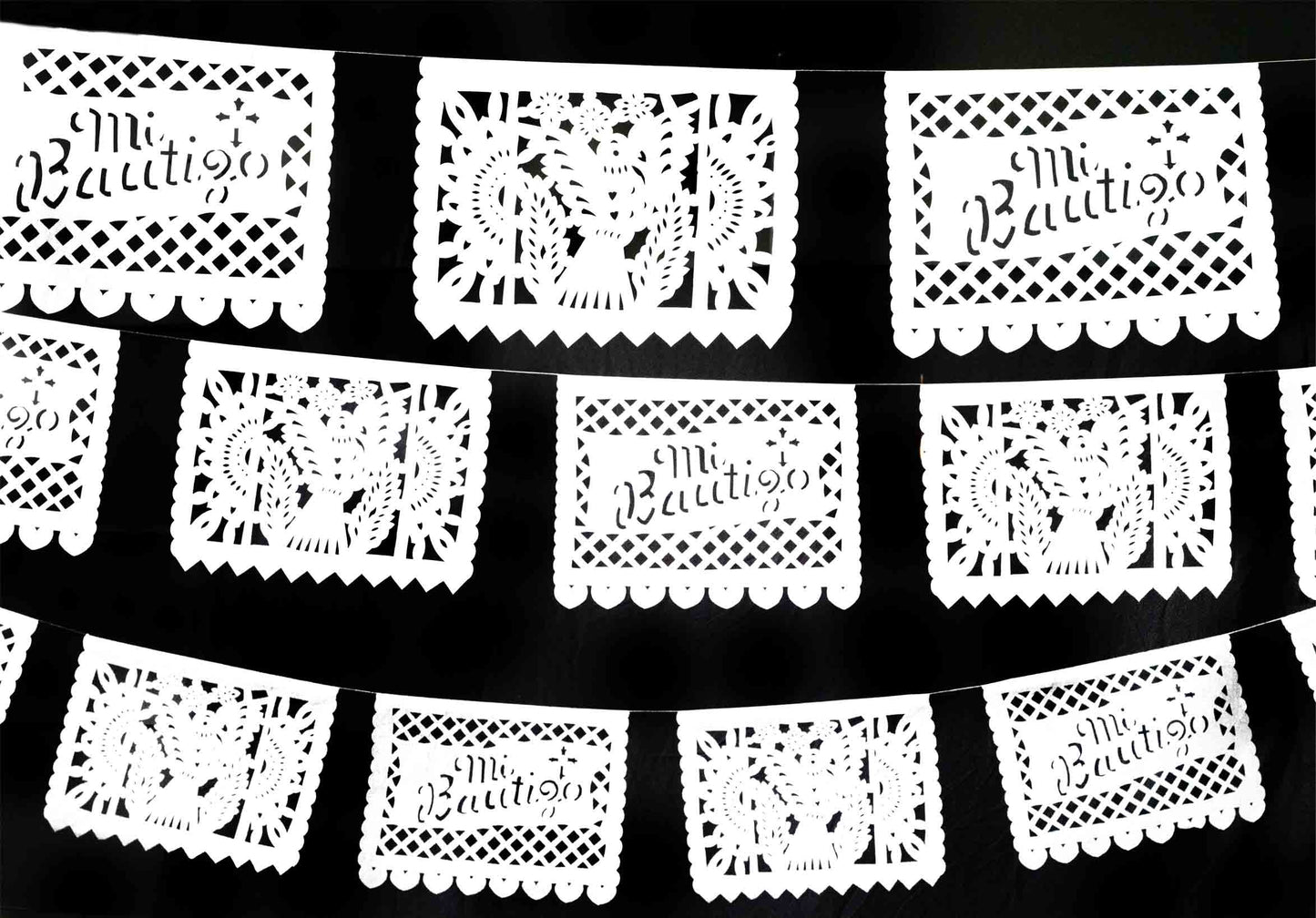Mi Bautizo - Papel Picado