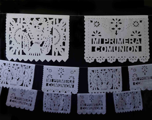 Mi Primera Comunión - Papel Picado