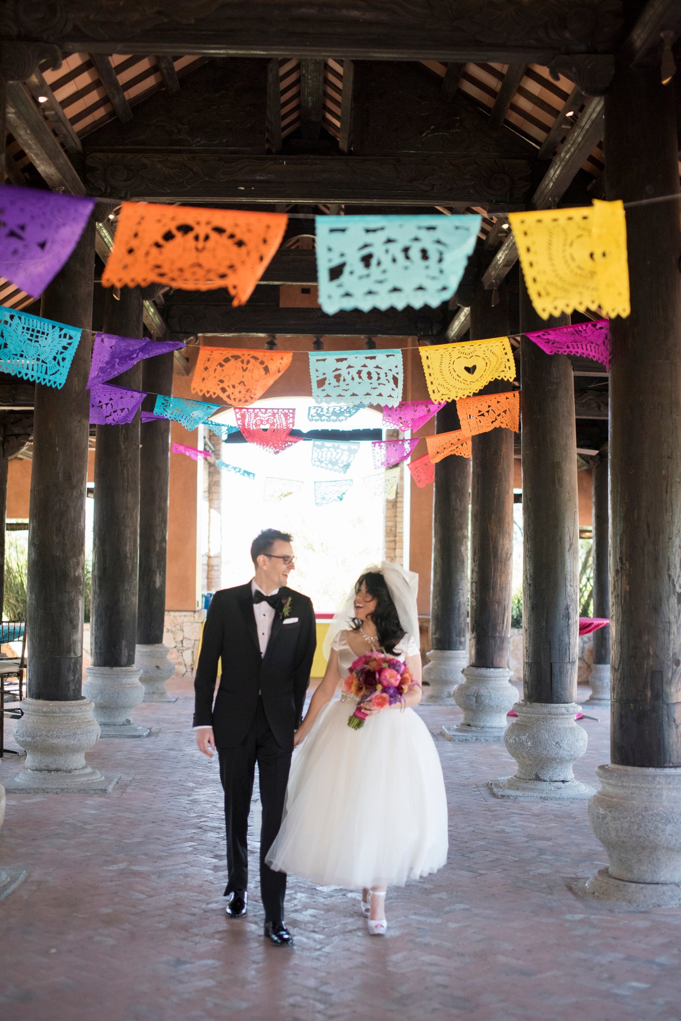 Wedding Amor-Papel Picado-Multi Color