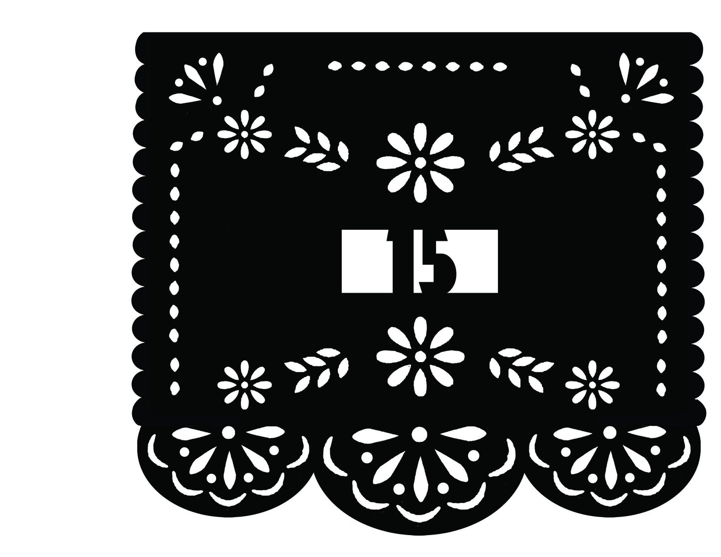 Quinceañera - Papel Picado