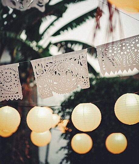 All Occasion-Papel Picado-White