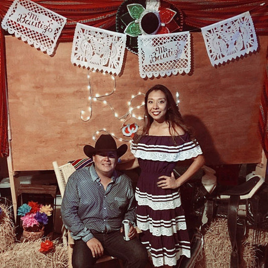 Mi Bautizo - Papel Picado