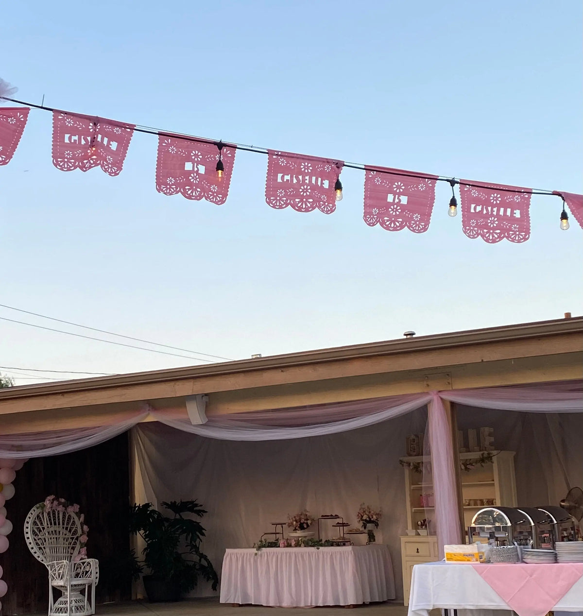 Quinceañera Papel Picado Decorations — Beautiful Garlands for Your Mis Quince Años Celebration