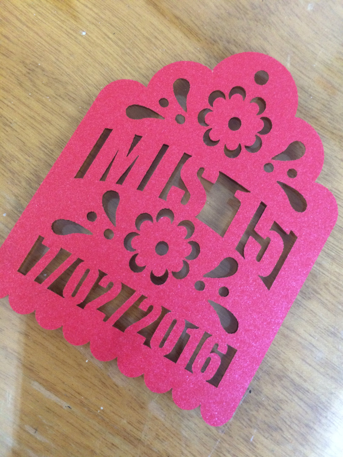 Quinceañera Tags-Personalized