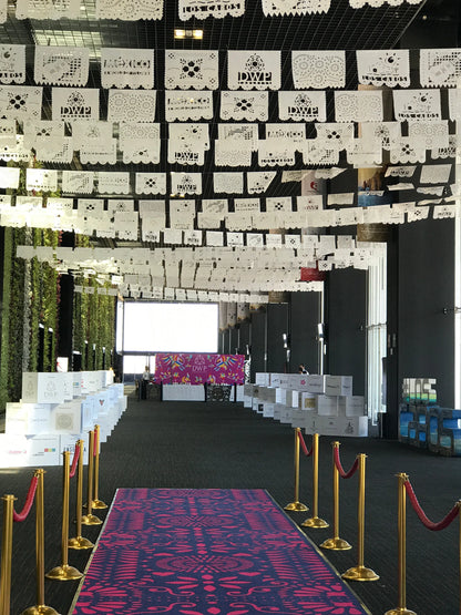 Your LOGO on Papel Picado (10 GARLANDS) Fiesta Fancies