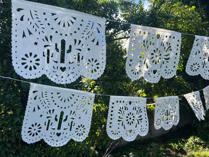 Cielito Lindo Cactus Pink Papel Picado Fiesta Fancies