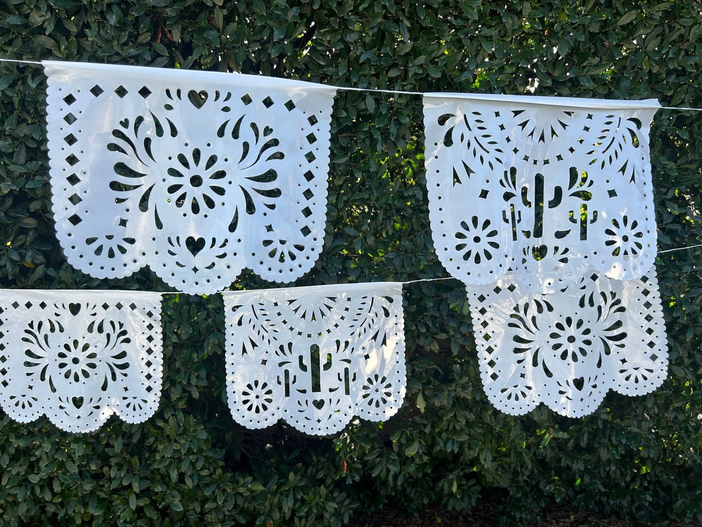 Cielito Lindo Cactus Pink Papel Picado Fiesta Fancies