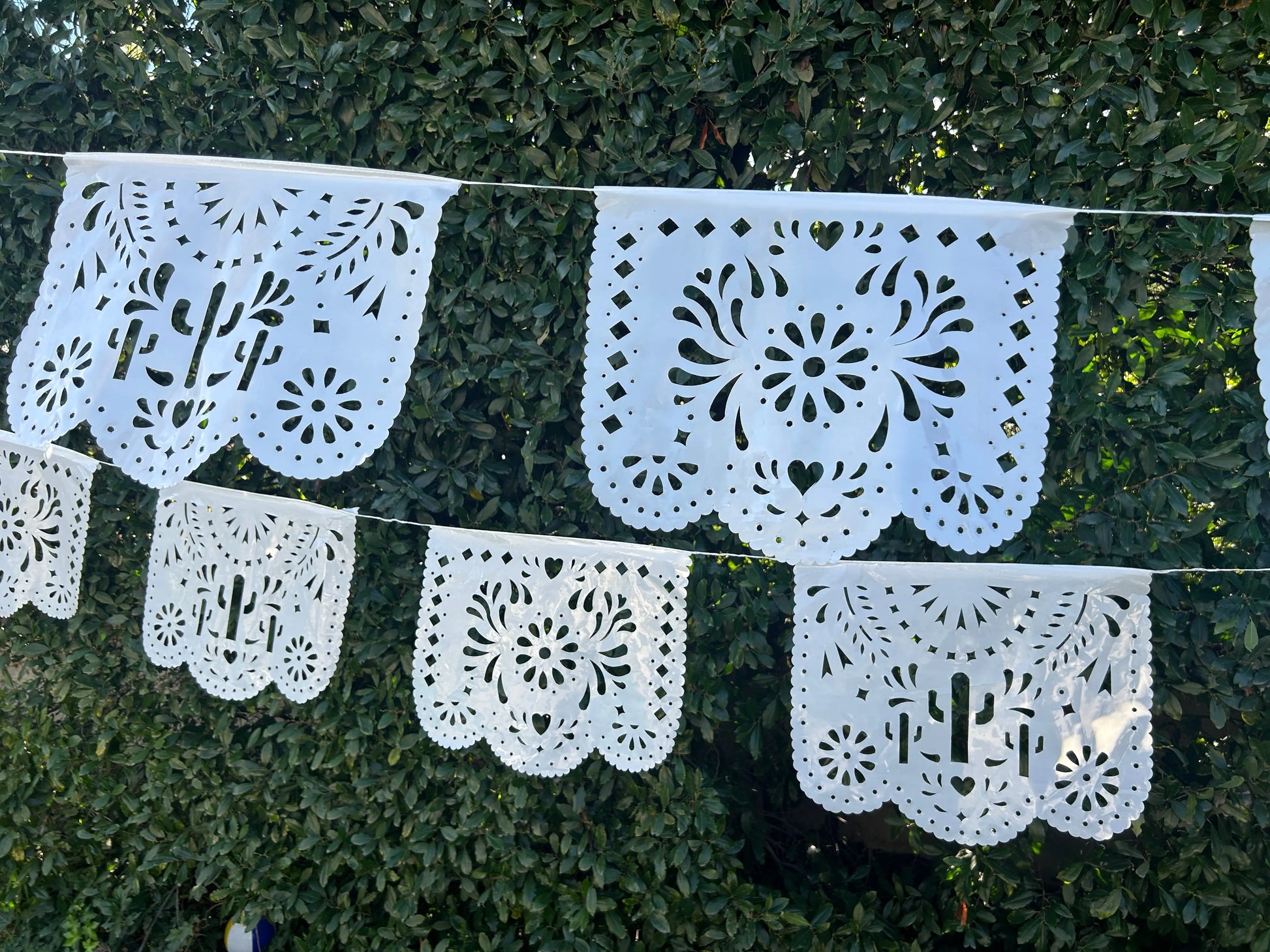 Cielito Lindo Cactus Pink Papel Picado Fiesta Fancies