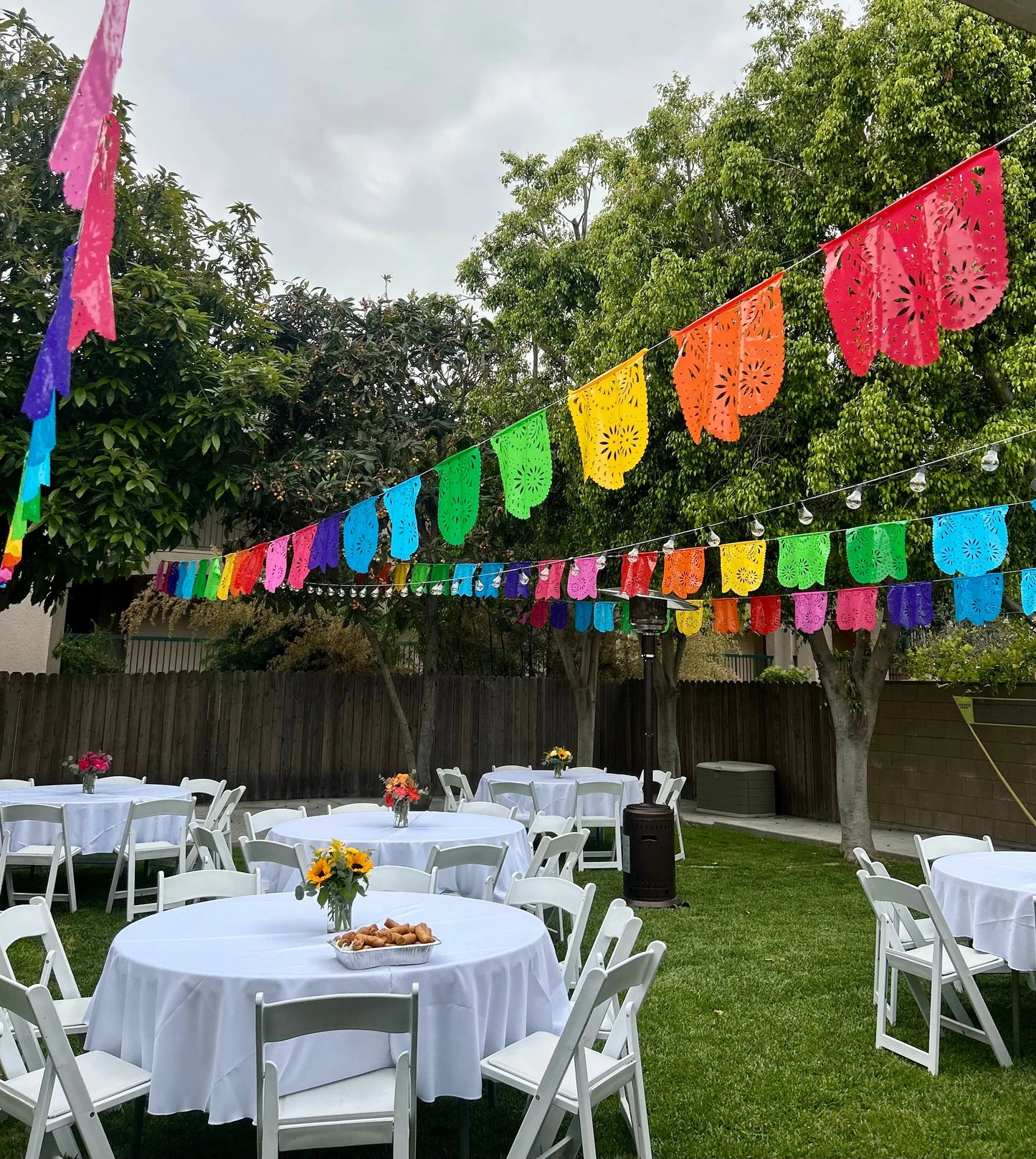 Floral Papel Picado Garlands Fiesta Fancies