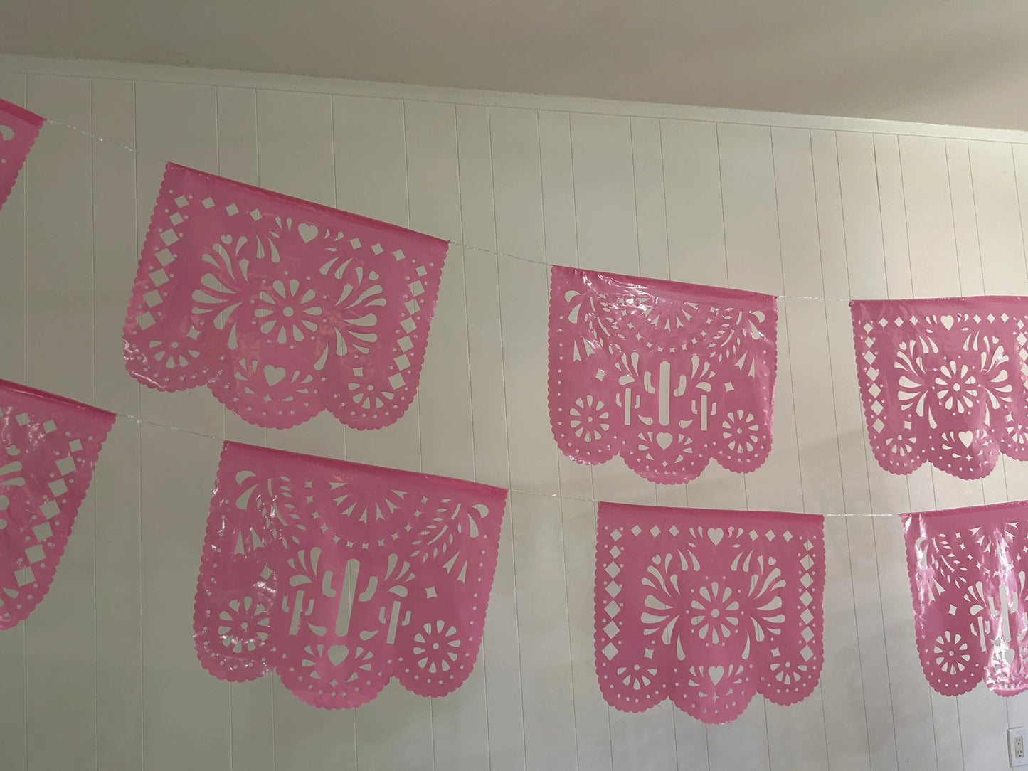 Cielito Lindo Cactus Pink Papel Picado Fiesta Fancies