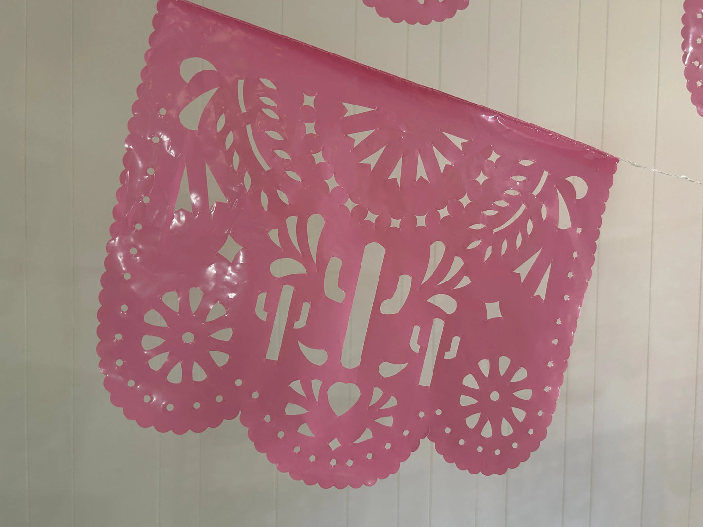 Cielito Lindo Cactus Pink Papel Picado Fiesta Fancies