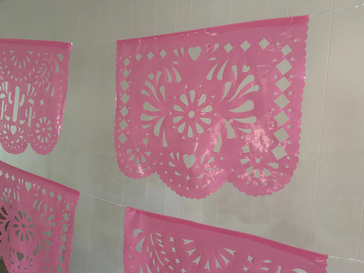 Cielito Lindo Cactus Pink Papel Picado Fiesta Fancies