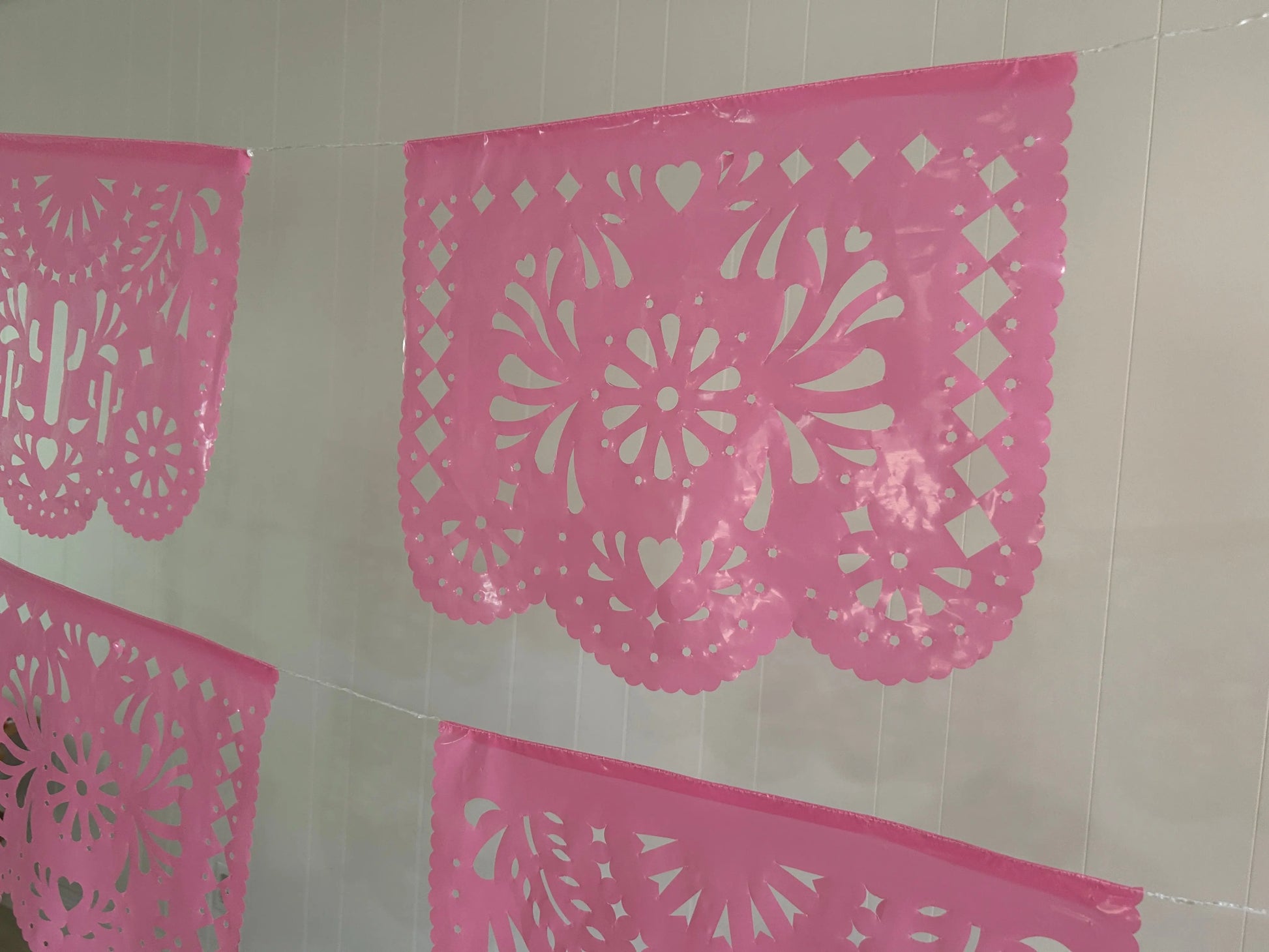 Cielito Lindo Cactus Pink Papel Picado Fiesta Fancies