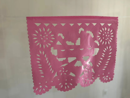 Sky Blue Baby Shower Papel Picado Fiesta Fancies