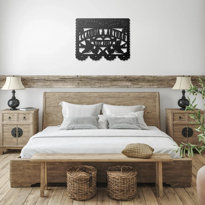 Metal_Wall_Art_-_Personalized_Wedding_Si_Black_Farmhouse_Bedroom_Mockup.png
