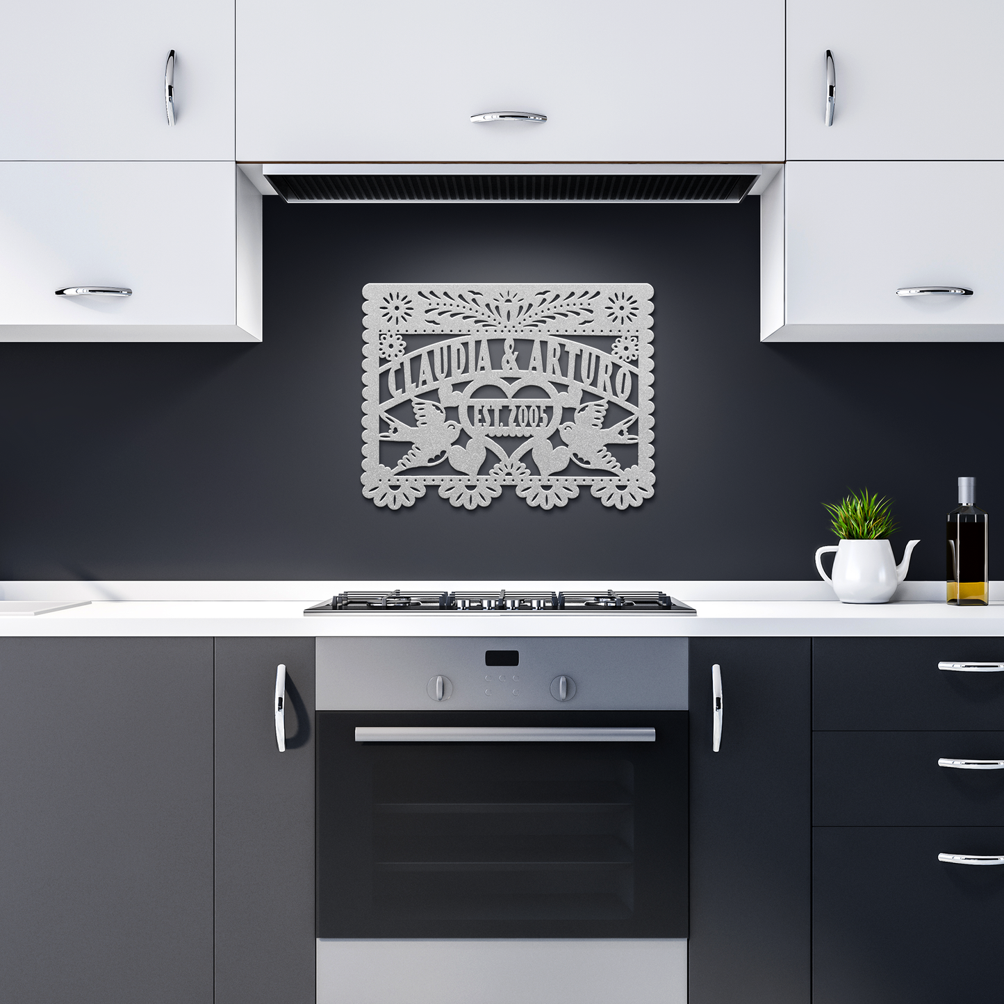 Metal_Wall_Art_-_Personalized_Wedding_Si_Silver_Dark_Kitchen_Mockup.png