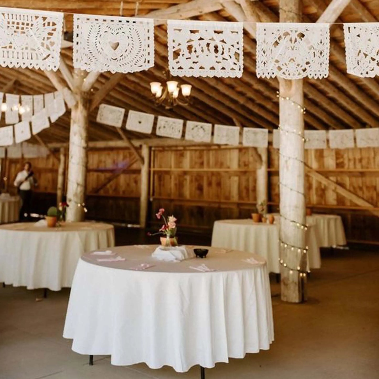 Colorful Wedding Papel Picado
