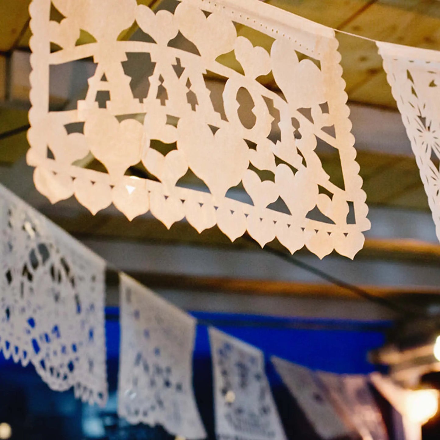 Colorful Wedding Papel Picado