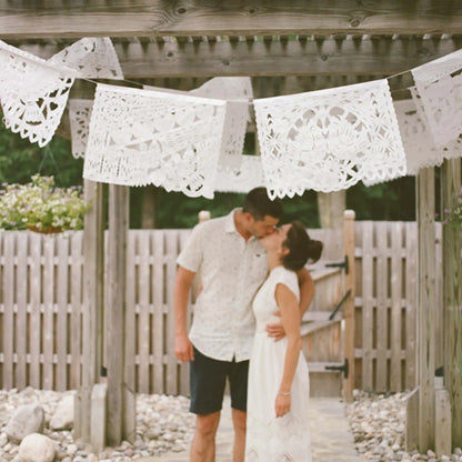 Colorful Wedding Papel Picado