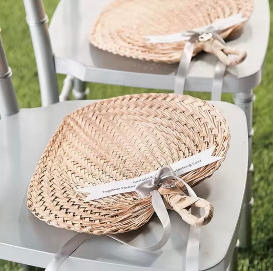 Rattan Palm Leaf-Fan