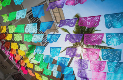 Floral Papel Picado Garlands