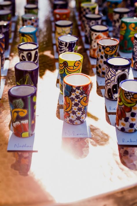 Talavera-Shot Glasses-Assorted brights