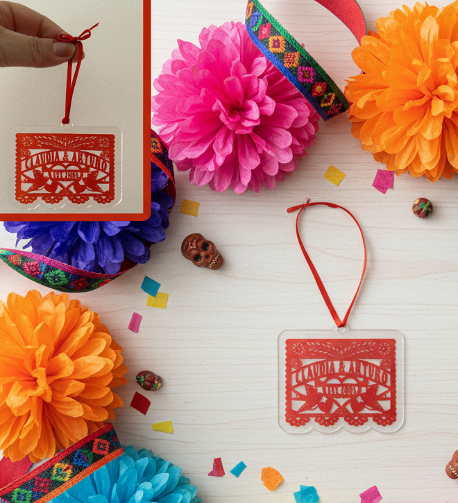 Your ornament with Mexican decor