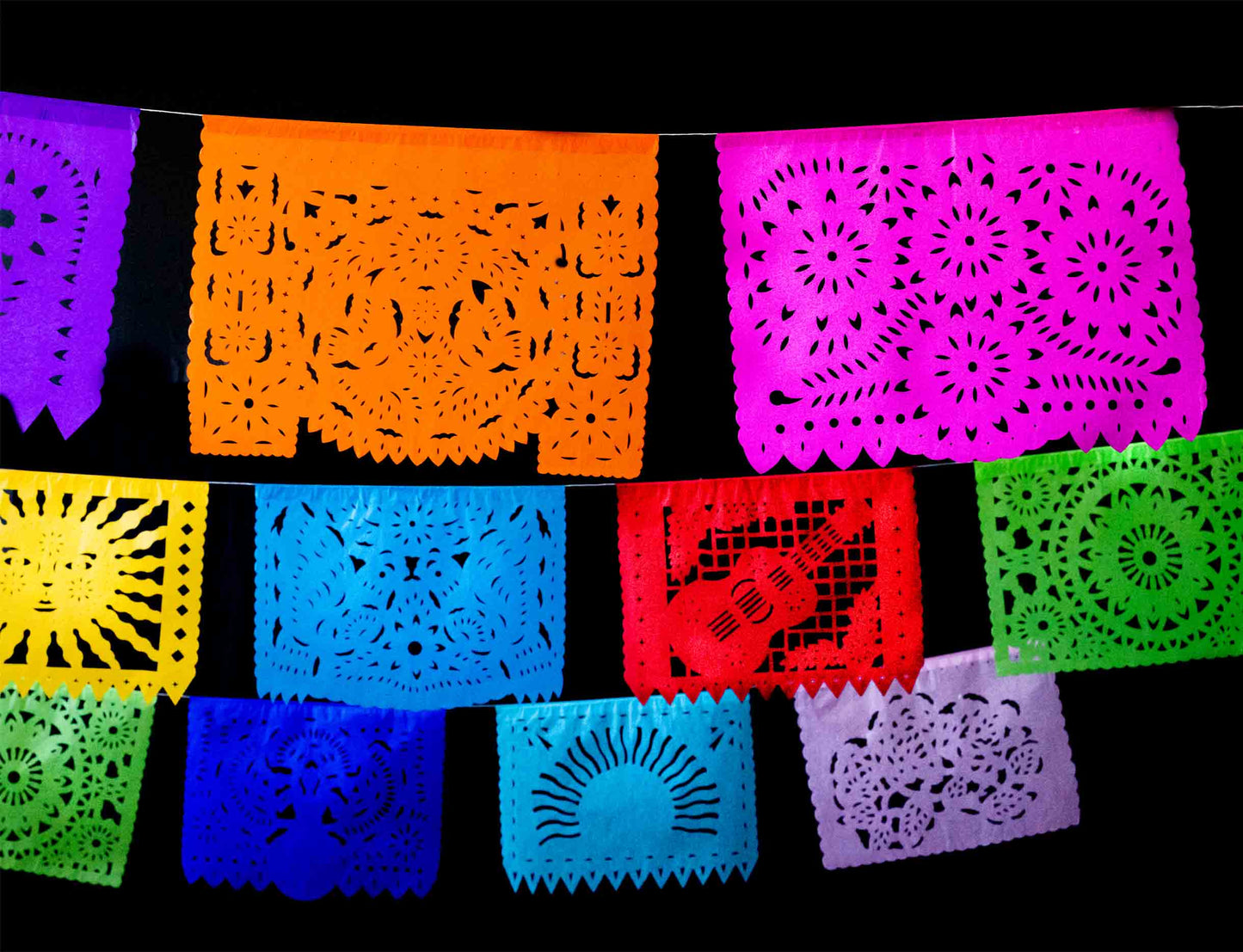 Mexican Fiesta Decorations - Papel Picado for all Celebrations
