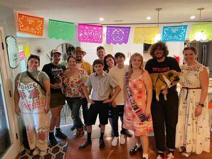 Wedding Amor Papel Picado Garlands - Mexican Fiesta decorations celebrating Love