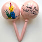 Fiesta Maracas Party Favors -  Personalized