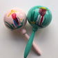 Fiesta Maracas Party Favors -  Personalized