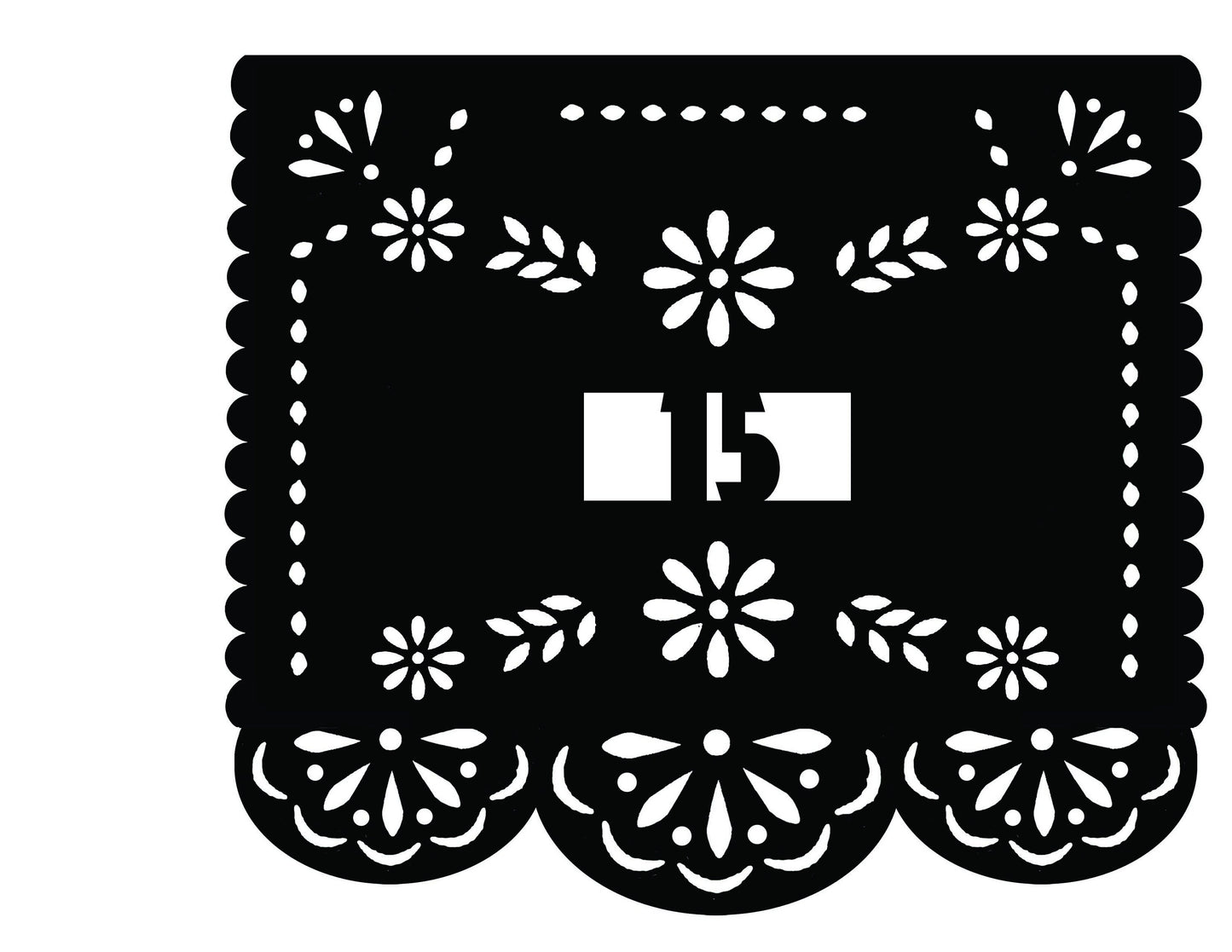 Papel Picado Quince garlands Quinceaera banners Personalized Fiesta Mexican Fiesta Decoration QUINCE garland 15th quince papel picado decor