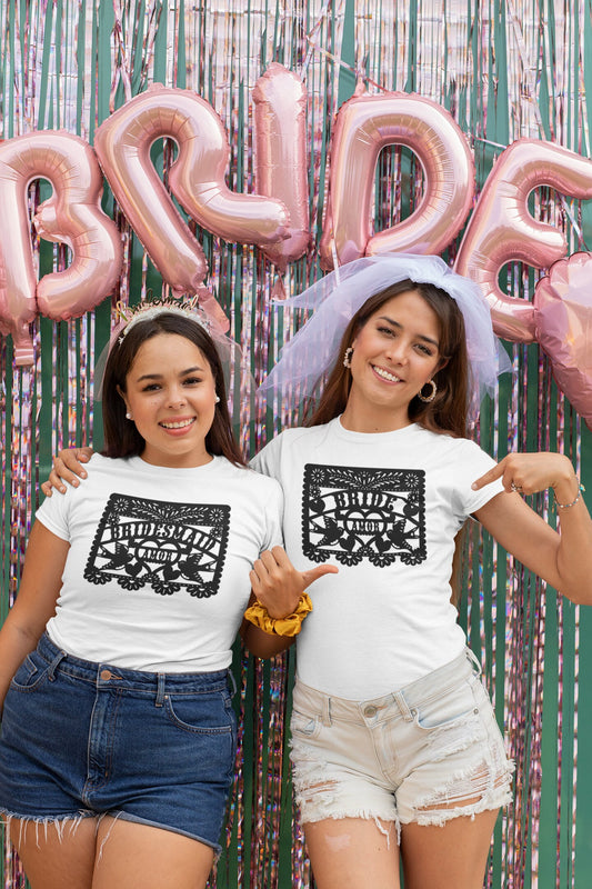 T-Shirt-Bride or Bridesmaid Love Bird